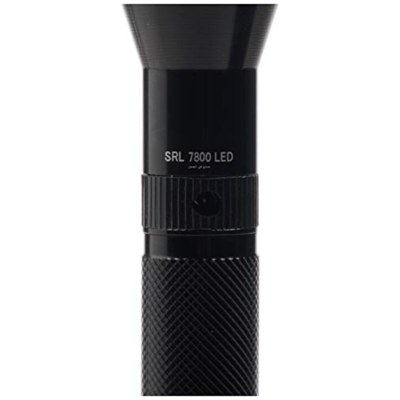 نظام مصباح يدوي LED قابل لإعادة الشحن Srl 7800 LED الشعلة، أسود - Image 4