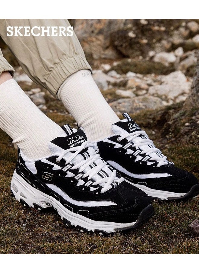 SKECHERS - Skechers new women's shoes spring and summer breathable classic thick sole heightening casual sports dad shoes - Image 1