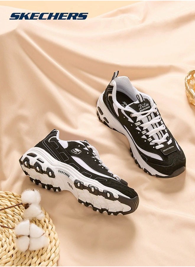 SKECHERS - Skechers new women's shoes spring and summer breathable classic thick sole heightening casual sports dad shoes - Image 1