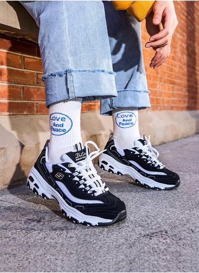 SKECHERS - Skechers new women's shoes spring and summer breathable classic thick sole heightening casual sports dad shoes - Image 1