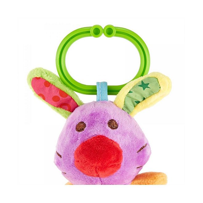 Pixie لعبة رجاجة الأرنب بيكسي للأطفال - ملونة، ذات قوام وتعليمية لتطوير الحواس، 0+ أشهر - Image 3