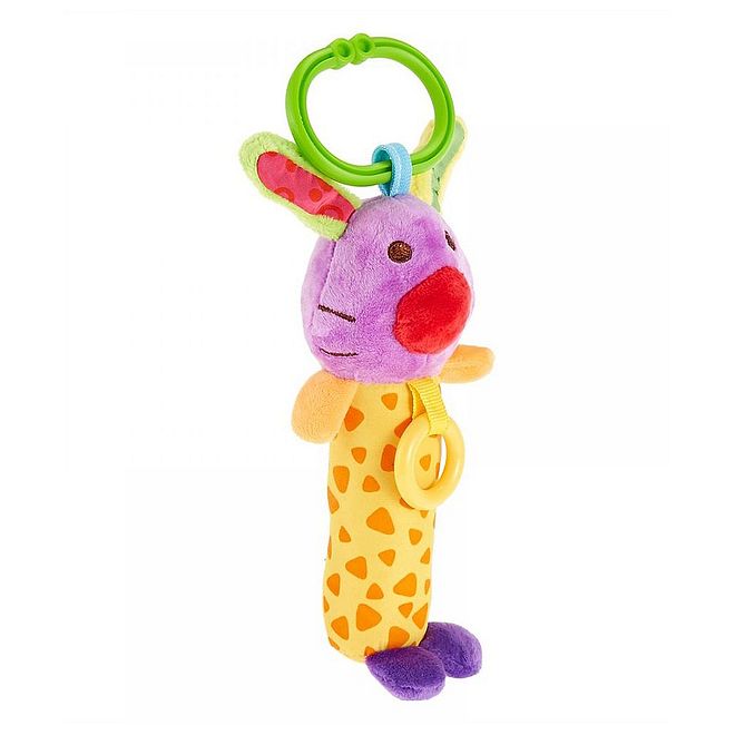 Pixie لعبة رجاجة الأرنب بيكسي للأطفال - ملونة، ذات قوام وتعليمية لتطوير الحواس، 0+ أشهر - Image 2