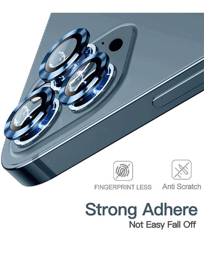 Anti-Glare Camera Glass Protector For Apple iPhone 13 Pro/Pro Max Blue - Image 4