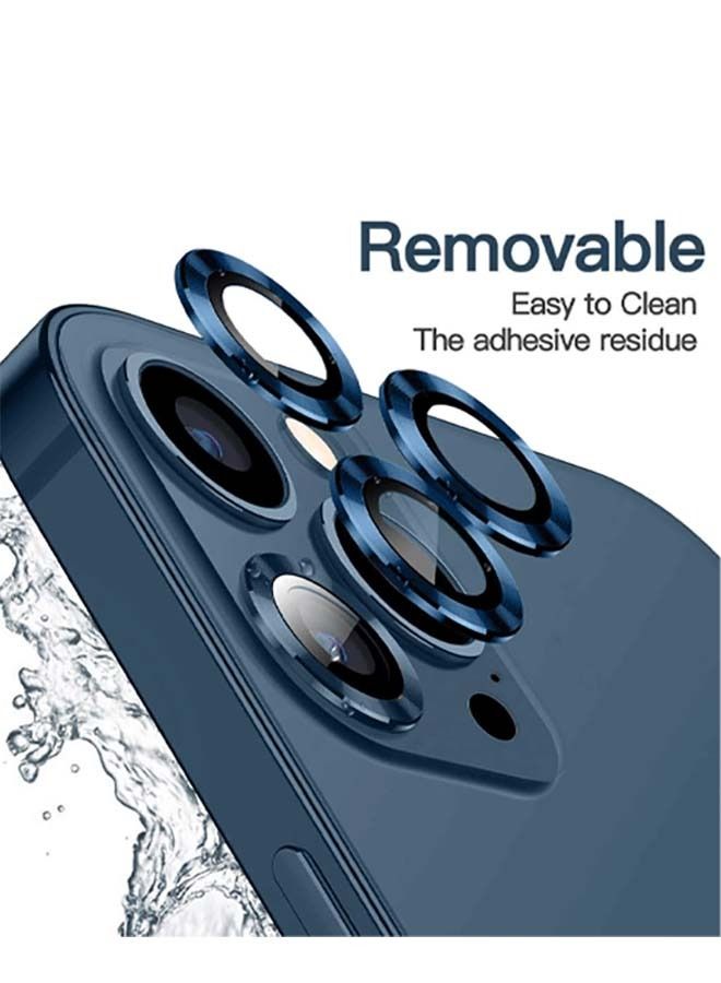 Anti-Glare Camera Glass Protector For Apple iPhone 13 Pro/Pro Max Blue - Image 2