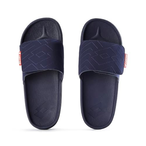 Lotto Men Enduro TX Navy Slides - Image 1