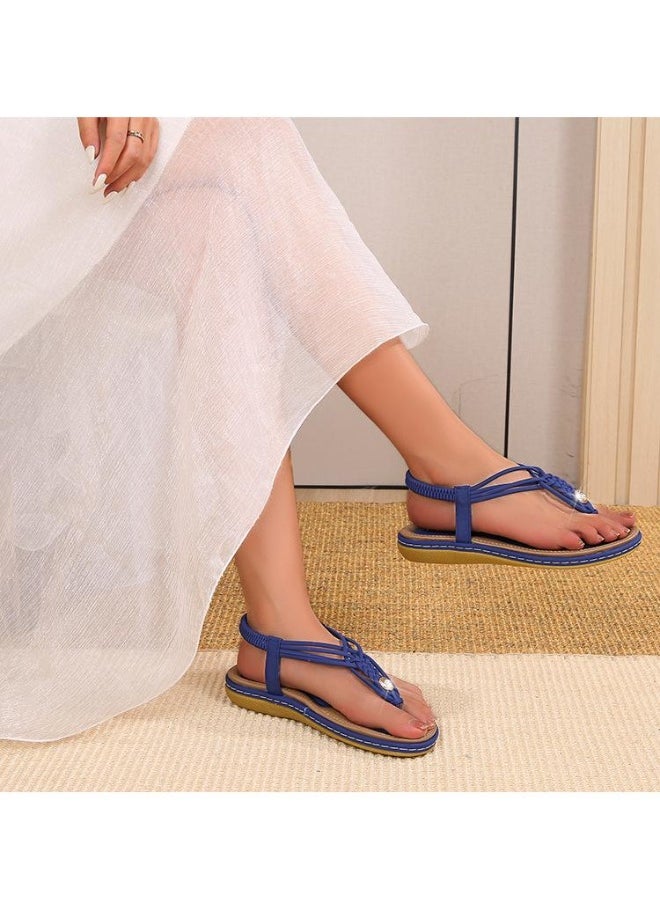 NIBEMINENT Women Shoes Comfort Sandals Summer Flip Flops High Quality Flat Sandals  - Image 2