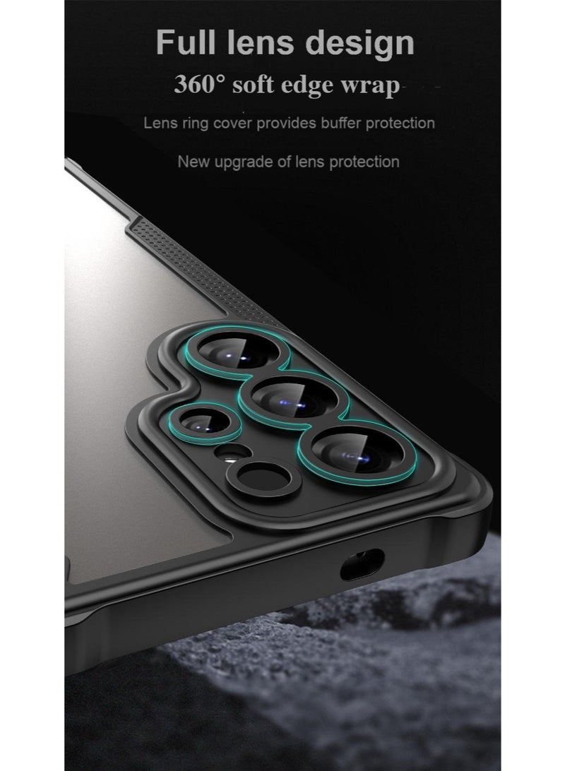 Samsung S25 Ultra Case – Waterproof Matte Full Cover Shockproof Protective Case | Flexible TPU Bumper | Anti-Fingerprint | Camera Lens Protection | Washable & Durable - Image 2