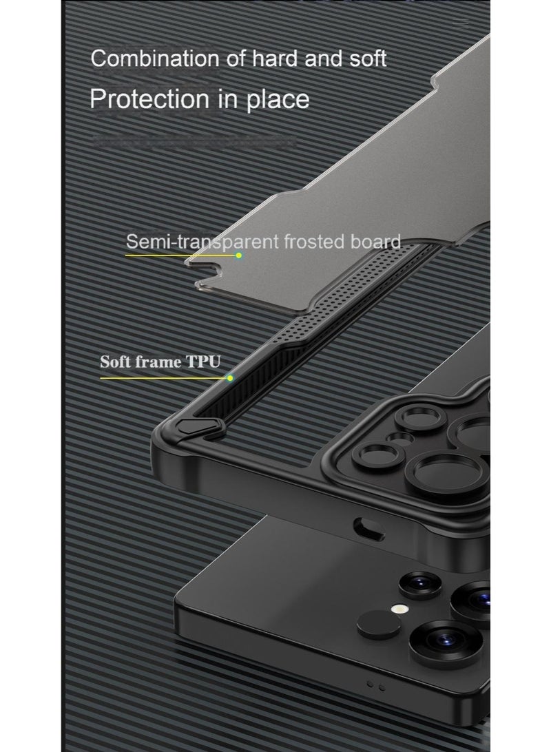 Samsung S25 Ultra Case – Waterproof Matte Full Cover Shockproof Protective Case | Flexible TPU Bumper | Anti-Fingerprint | Camera Lens Protection | Washable & Durable - Image 4