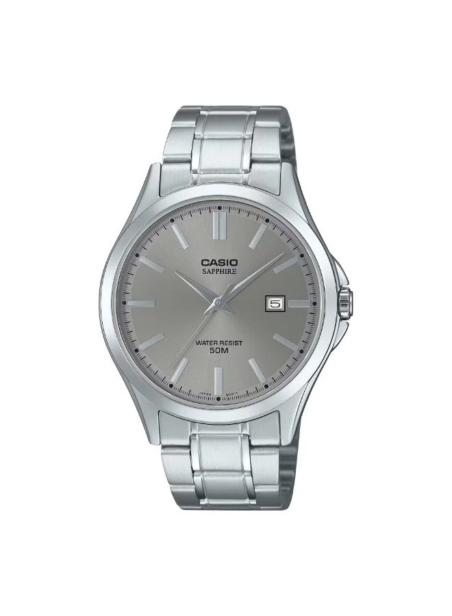 كاسيو Men's Stainless Steel Analog Watch MTS-115D-8AVDF - 41.3 mm