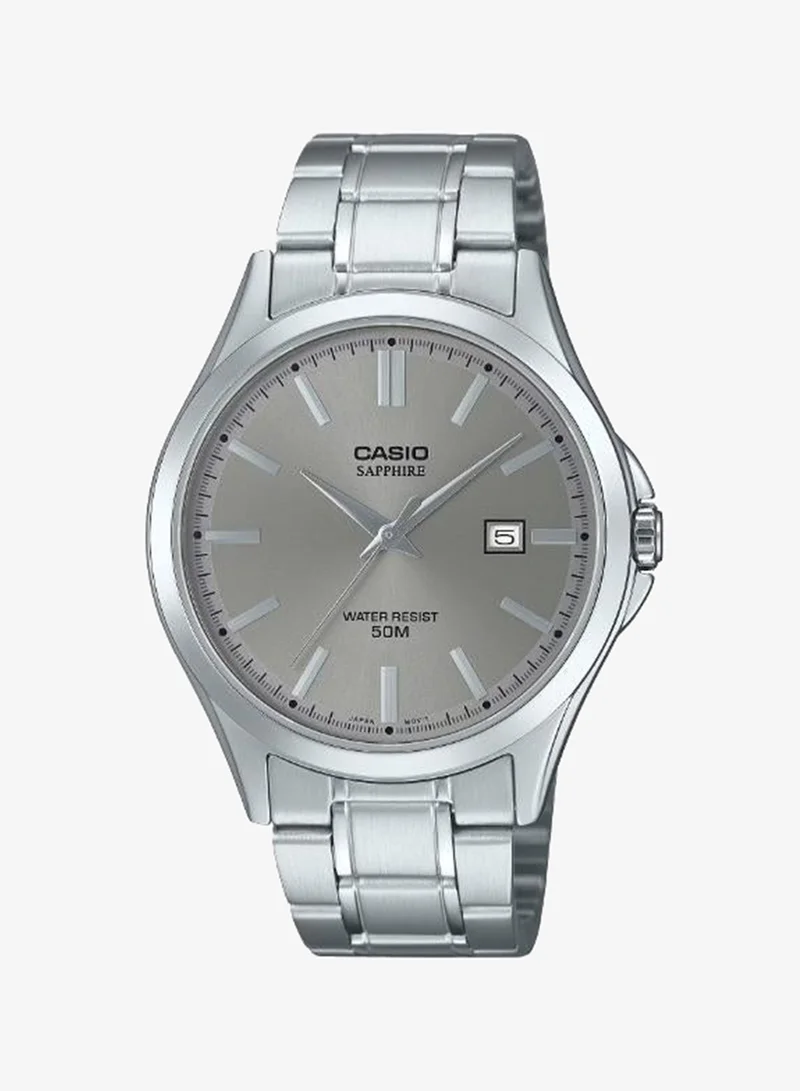 CASIO Men's Stainless Steel Analog Watch MTS-115D-8AVDF - 41.3 mm