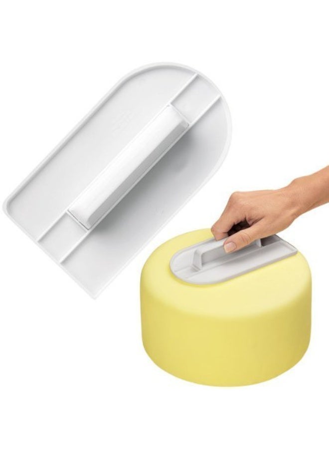 4pcs Fondant Icing Smoother Polisher for Cake Decoration – Sugarcraft Scraper Paddle Tool Set - Image 5