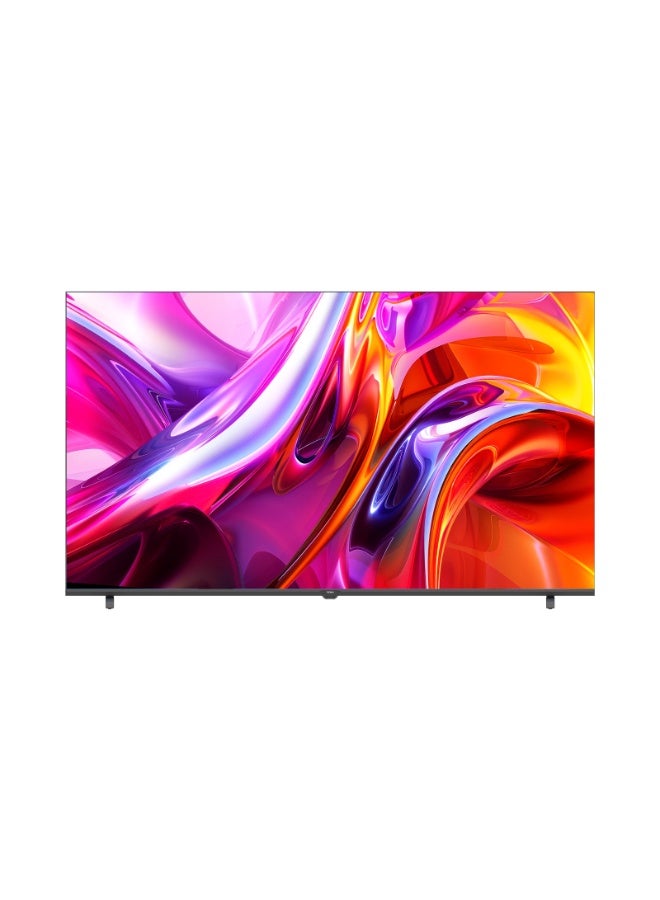 هاير 65-Inch 4K UHD QLED Smart Google TV with HDMI 2.1, ALLM, VRR, DLG 120Hz, Chromecast & Built-in Satellite Receiver H65K85GUX black - Image 1