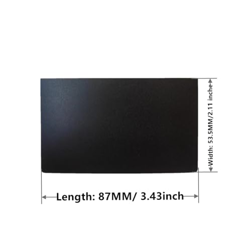 WATIPUNO Replacement TrackPad/Touchpad Sticker 2 Pcs Compatible with Lenovo ThinkPad X250 X260 X270 X280 Series - Image 3