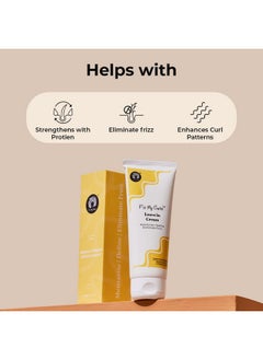 Fix My Curls Fix My Curls Leave In Cream | Enriched with Jojoba Oil & Nigella Sativa Seed Oil| Curly And Wavy Hair Cruelty-Free Vegan Frizz Control Hydration  - Image 5