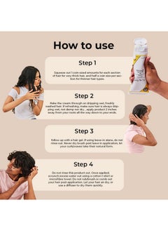 Fix My Curls Fix My Curls Leave In Cream | Enriched with Jojoba Oil & Nigella Sativa Seed Oil| Curly And Wavy Hair Cruelty-Free Vegan Frizz Control Hydration  - Image 3