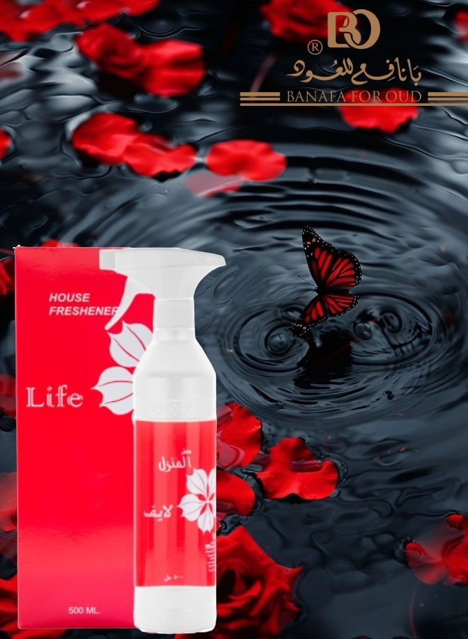 Banafa 3 Pieces Life Air Freshener 500ML - Image 2