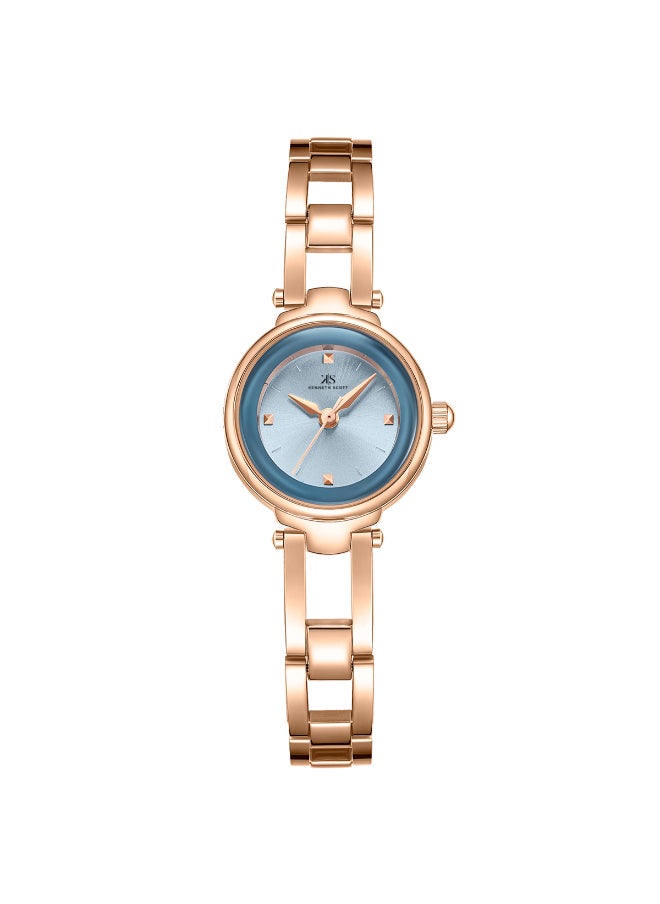 KENNETH SCOTT Women's Stainless Steel Analog Watch K23516-RBKL - 23.5 mm  - Image 1