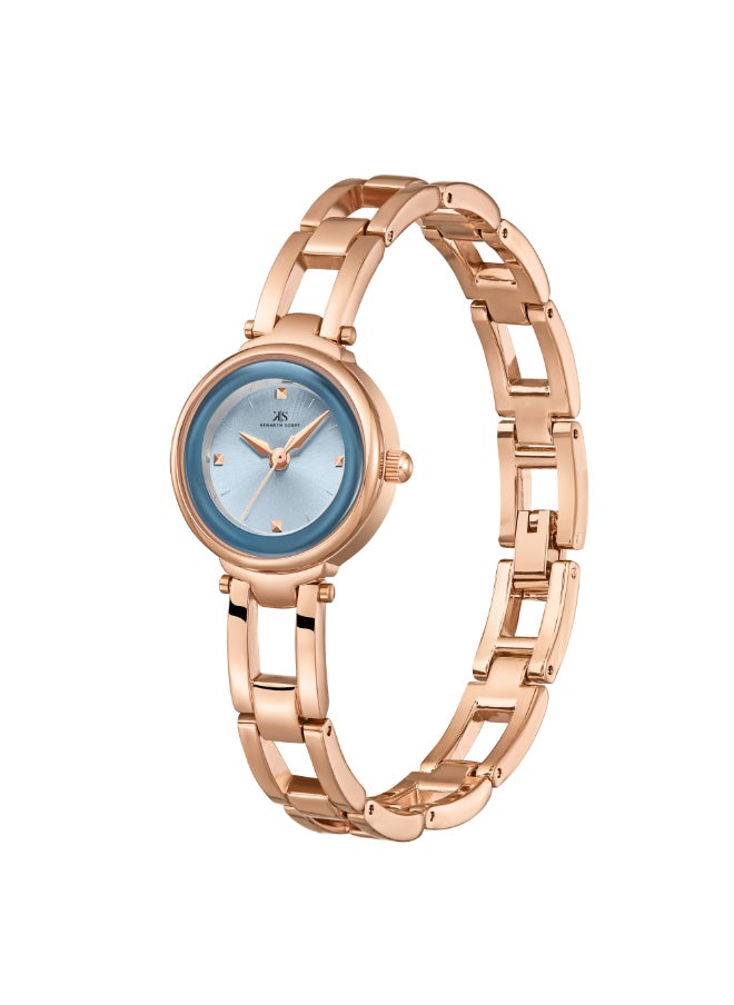 KENNETH SCOTT Women's Stainless Steel Analog Watch K23516-RBKL - 23.5 mm  - Image 2