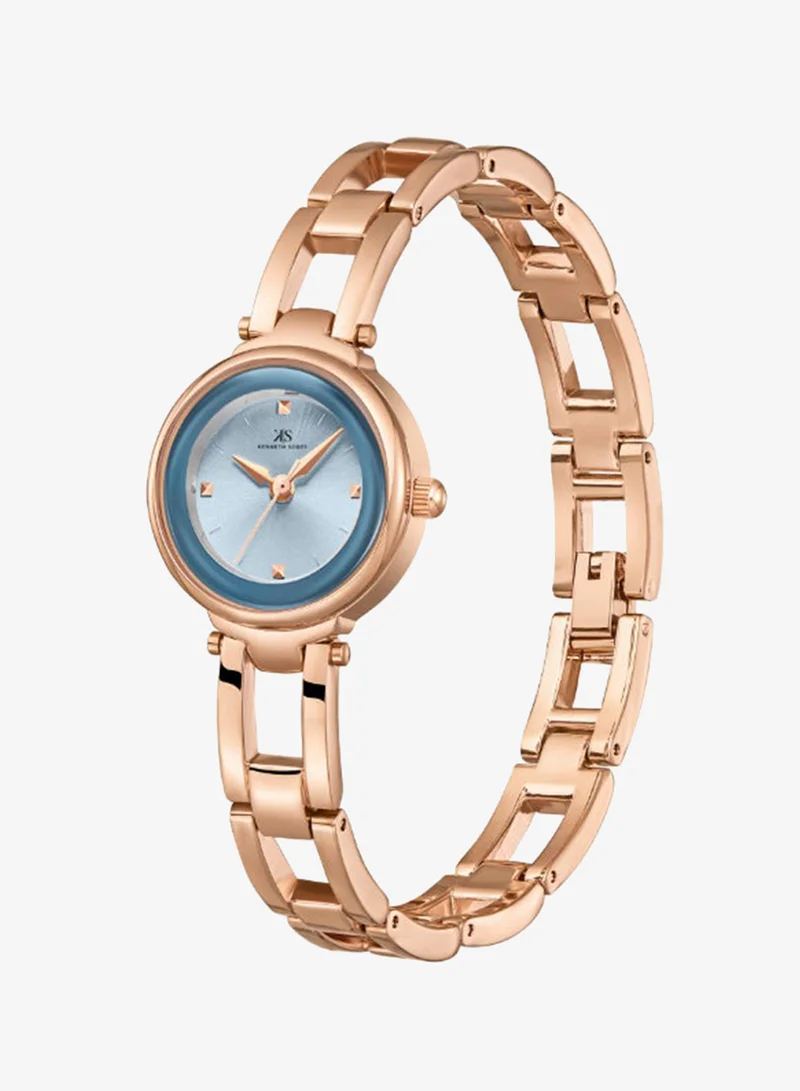 Kenneth Scott Women's Stainless Steel Analog Watch K23516-RBKL - 23.5 mm