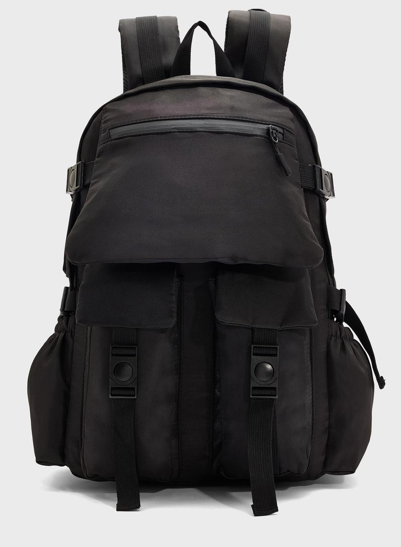 سفنتي فايف حقيبة ظهر عملية مع جيب - Image 1