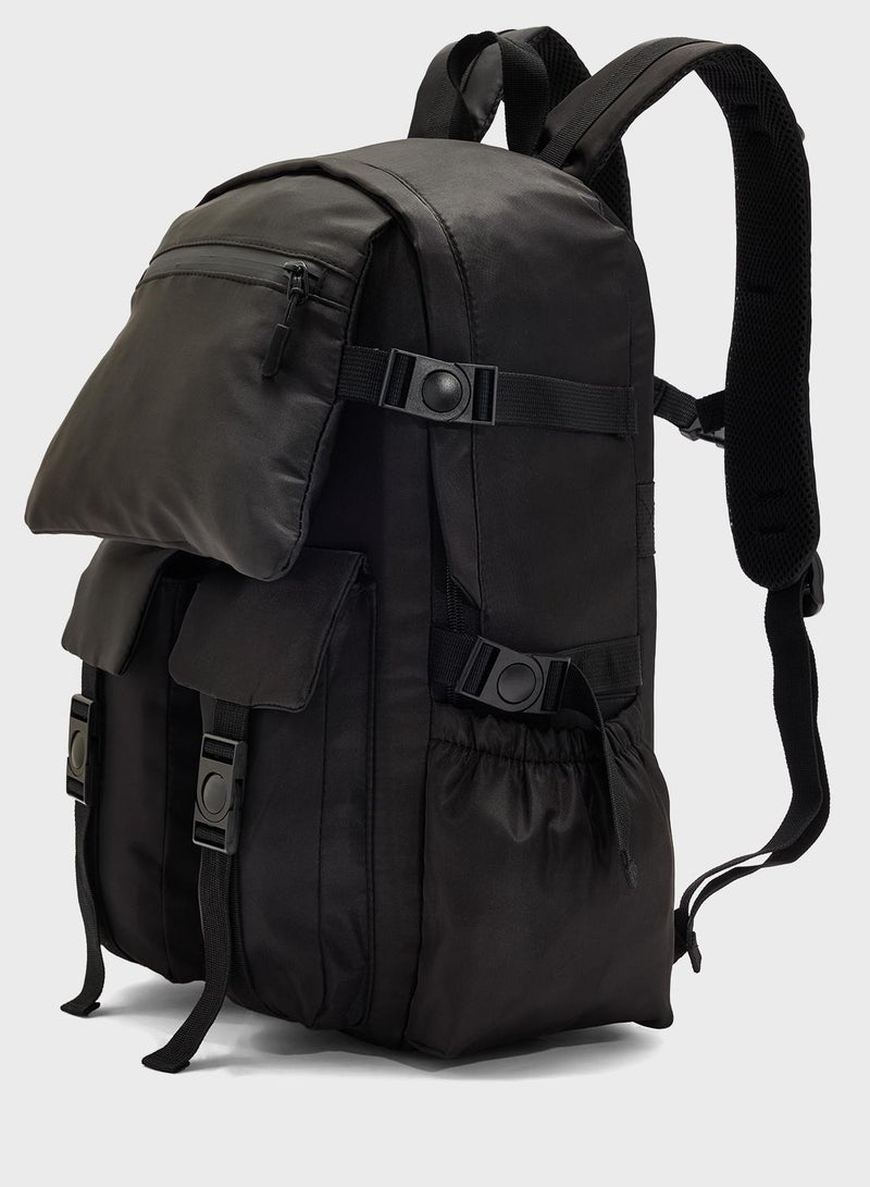 سفنتي فايف حقيبة ظهر عملية مع جيب - Image 2