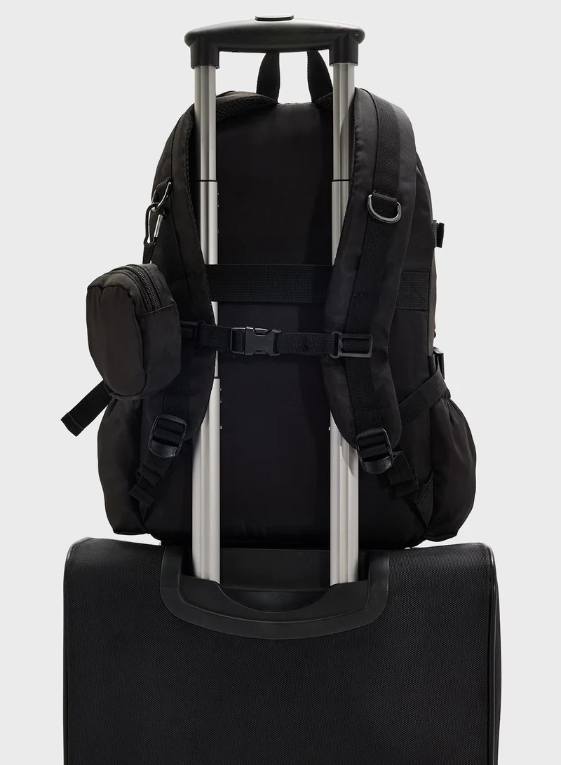 Seventy Five Utility Backpack With Pouch