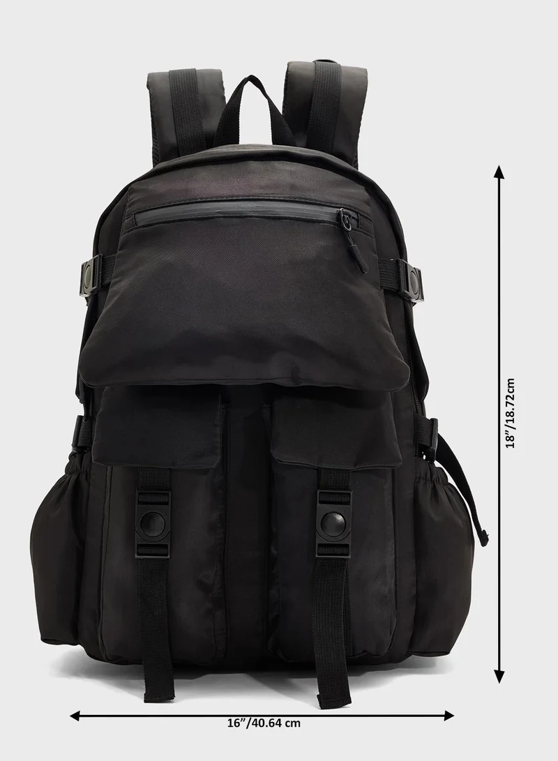 Seventy Five Utility Backpack With Pouch