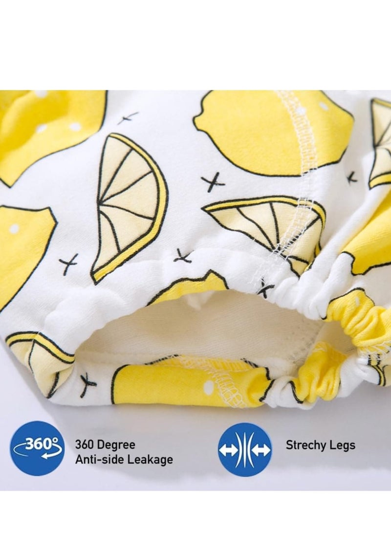 Anmi 7 PCS Baby Potty Training Pants for Kids, Breathable 6-Layer Cotton Training Underwear, Absorbent Learning Pants(Boys, Size 100) - Image 3