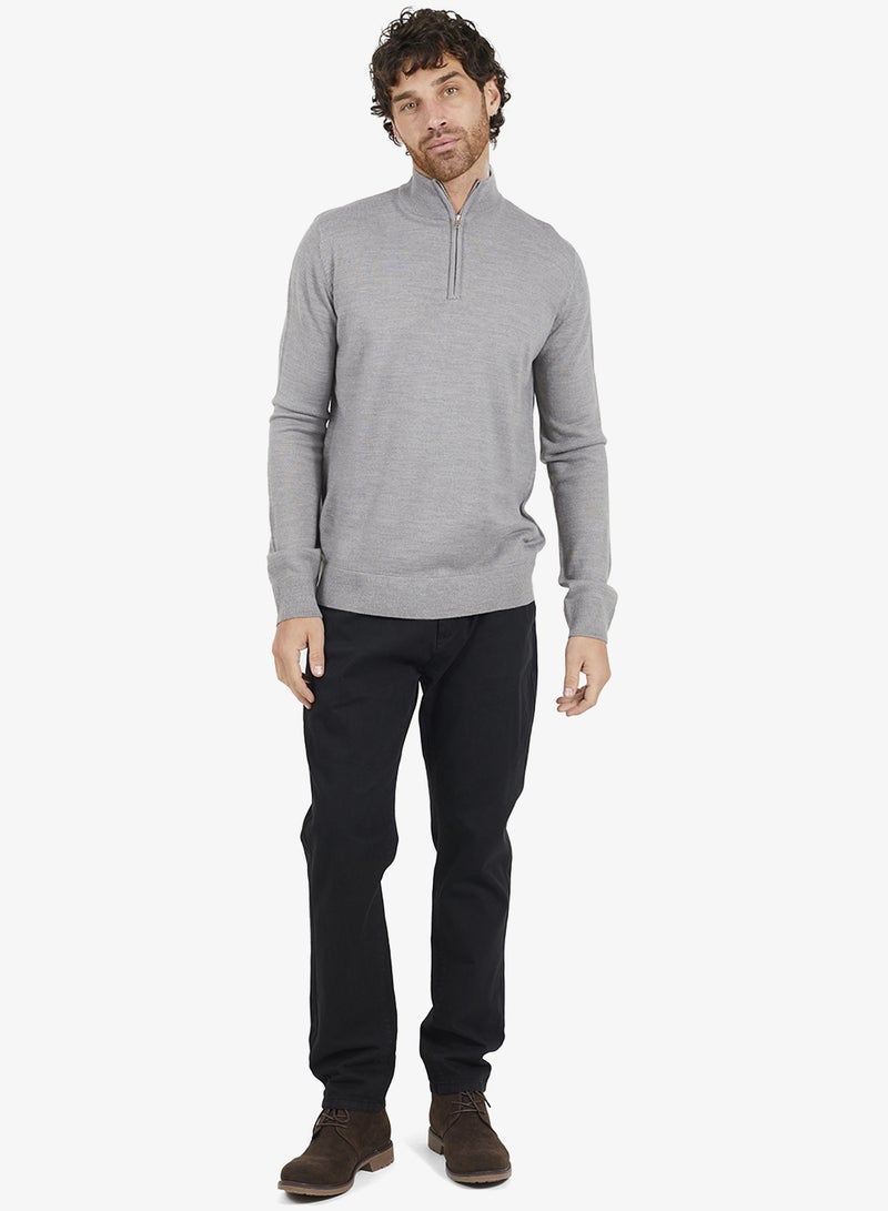 BRAVE SOUL Half Zip Pullover Sweater - Image 3