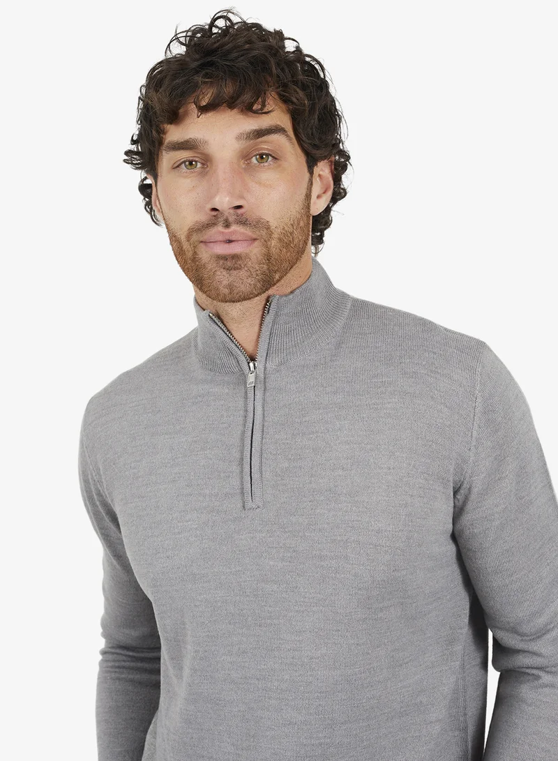 BRAVE SOUL Half Zip Pullover Sweater