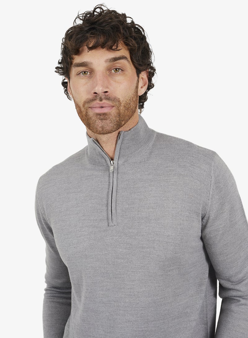 BRAVE SOUL Half Zip Pullover Sweater - Image 2