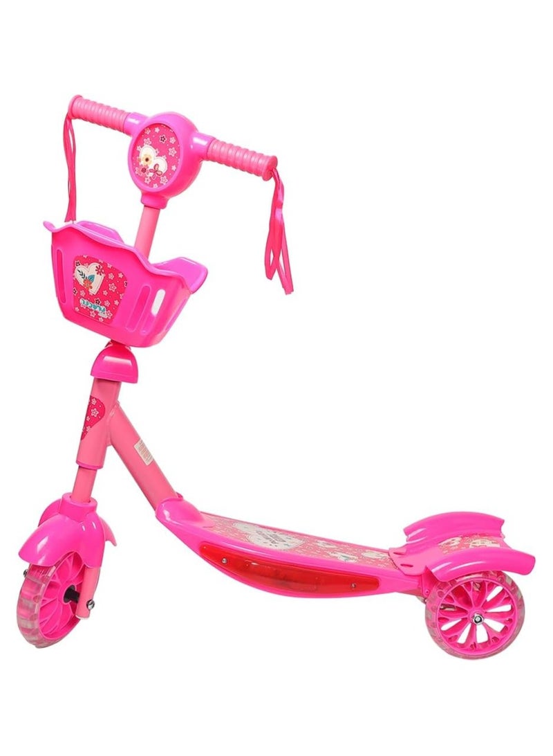 3-Wheel Portable High Quality Musical Stylish Padded Handles Kick Scooter Safe For Kids  - Image 2