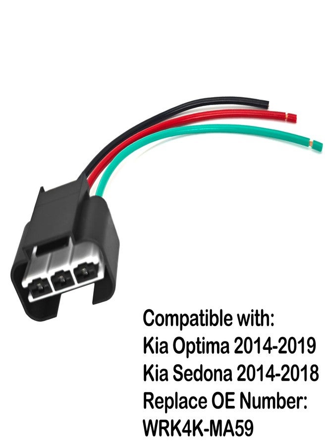 Casalytics Blower Motor Cooling Fan Resistor, Pigtail Connector, Replace WRK4K-MA59 - Compatible for Kia Optima 2014-2019 Kia Sedona 2014-2018 - Image 3