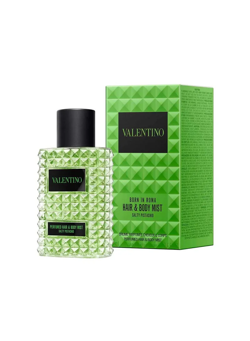 Valentino  BORN IN ROMA HAIR AND BODY MIST SALTY PISTACHIO 100ML for Women | Best Price UAE