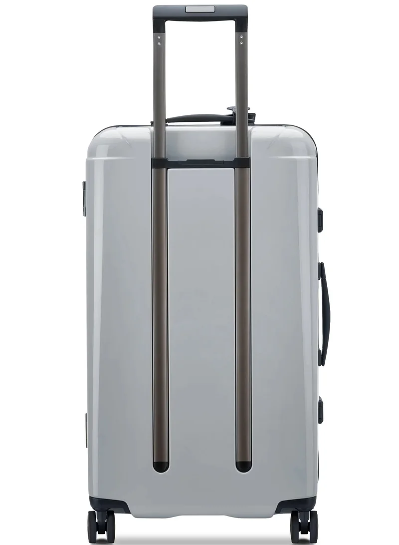 PEUGEOT  Voyages 73 Cm Hardcase 4 Double Wheel Check-In Luggage Trunk Trolley - Storm Grey  | Best Price UAE