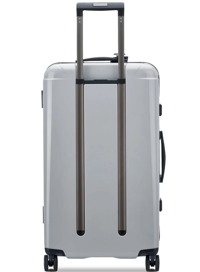 PEUGEOT Voyages 73 Cm Hardcase 4 Double Wheel Check-In Luggage Trunk Trolley - Storm Grey - Image 3