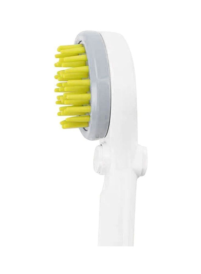 NIBEMINENT Combing Shower Sprayer Grey/White/Green 28x6x9cm - Image 1