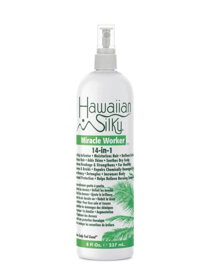 Hawaiian Silky Hawaiian Silky Miracle Worker 14-in-1 Leave In Conditioner 8 oz 