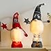 BWFY 2Pcs 248 Inch Large Size Lighted Standing Christmas Gnomes Decorations with Retractable Spring Legs - Image 3