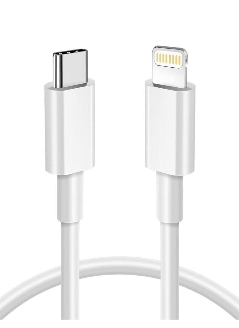 SANMUGEED USB C to Lightning Cable 100cm, [MFi Certified] USB C iPhone Fast Charger Cable PD Fast Charging Type C to Lightning Cable for iPhone 14 13 12 11 Pro Max XS XR X 8 7 6 Plus 5 5s SE, iPad  - Image 1