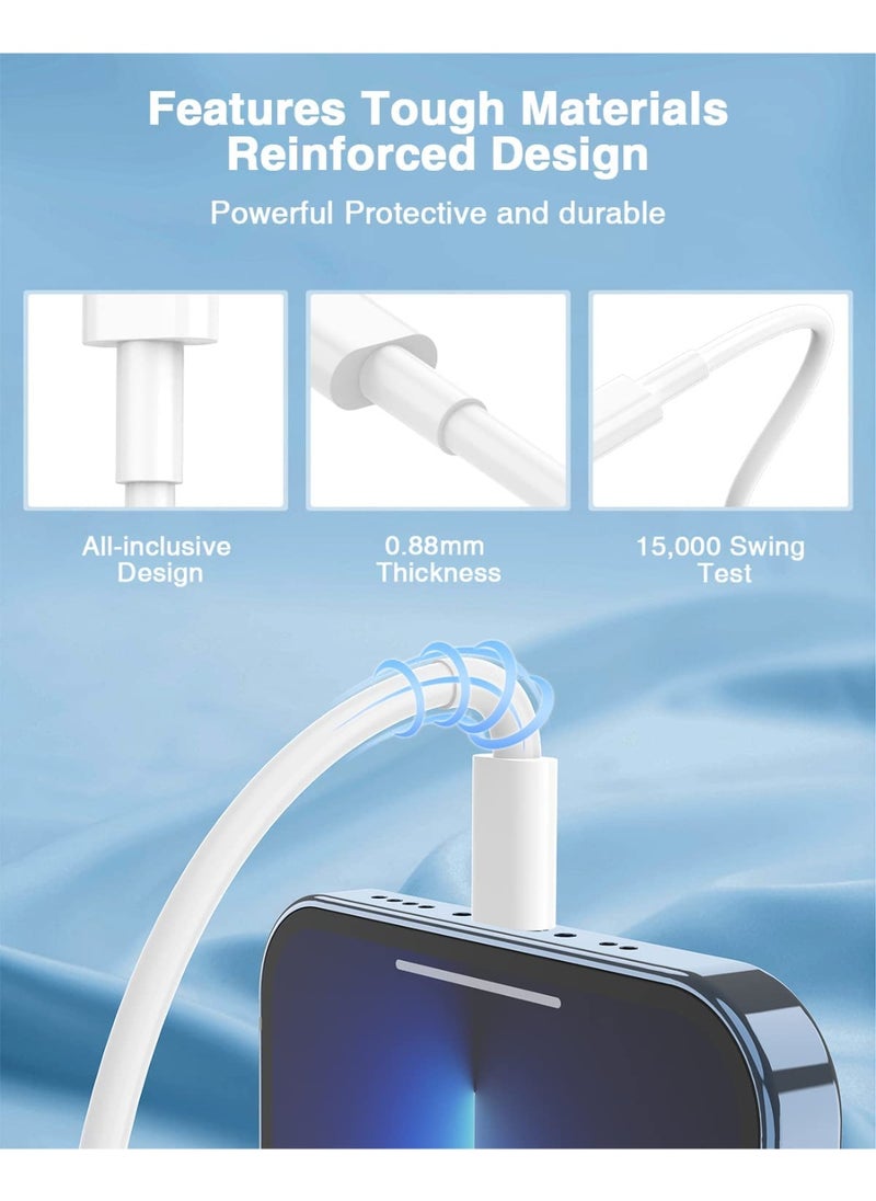 SANMUGEED USB C to Lightning Cable 100cm, [MFi Certified] USB C iPhone Fast Charger Cable PD Fast Charging Type C to Lightning Cable for iPhone 14 13 12 11 Pro Max XS XR X 8 7 6 Plus 5 5s SE, iPad  - Image 3
