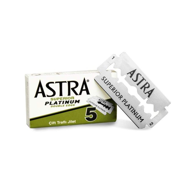 Astra Superior Platinum Double Edge (DE) Razorblade - 100 Blades - Image 2