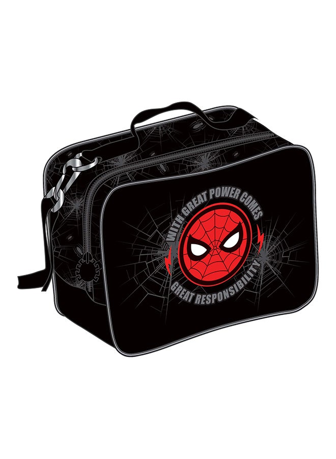 MARVEL Spider-Man 4 Pcs Backpack Set with Lunch Bag, Water Bottle & Pencil Case - Image 2