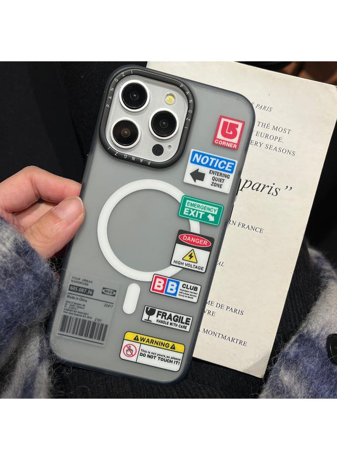 اس-توب حافظة لهاتف iPhone 12 حافظة هاتف IMD MagSafe مزدوجة الطبقات غير لامعة - Image 2