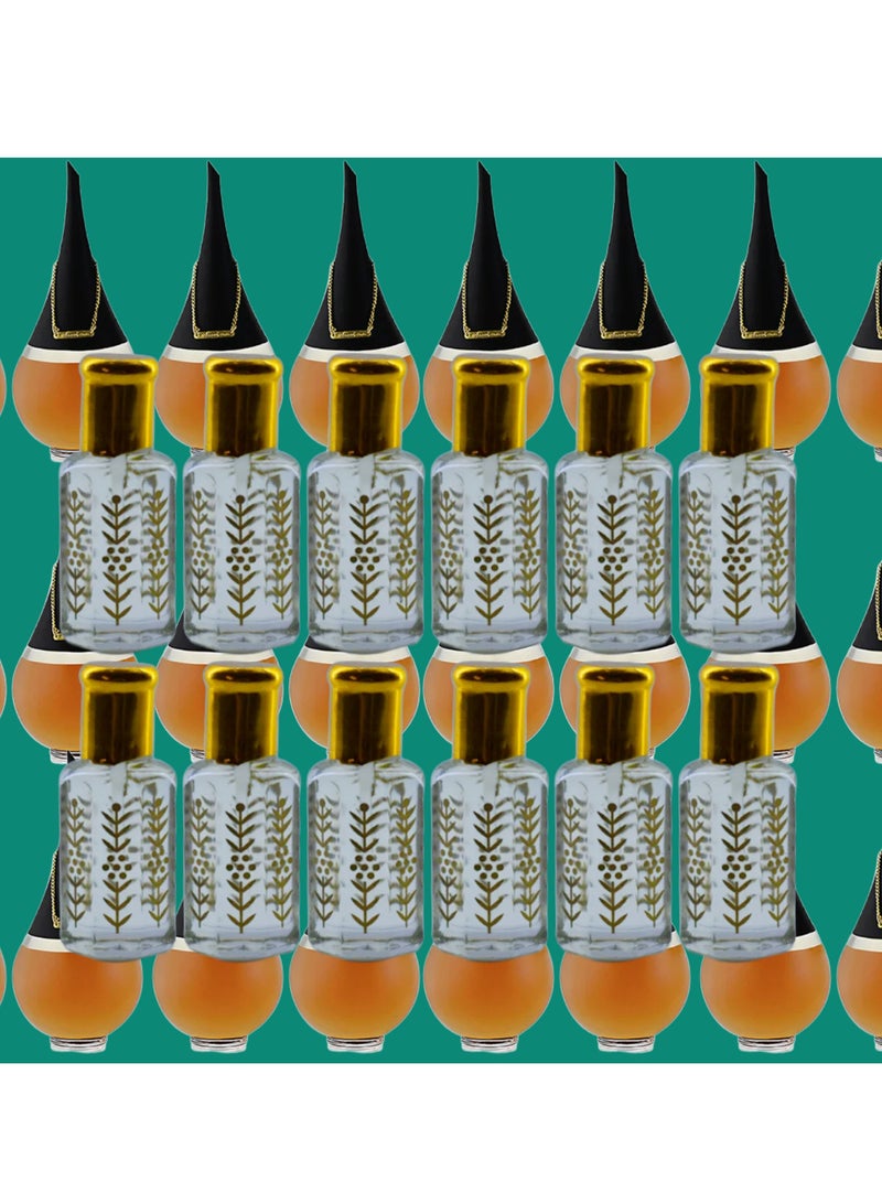 12 قطع زيت عطري باندورا نسائي الشفاف الأصلي 12مل