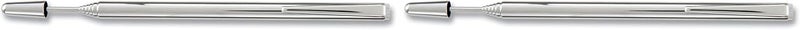 Quartet Pocket Pointer, Extends to 24-1/2", for Presentations, Chrome Finish (V18001) (Pack of 2) - Image 1