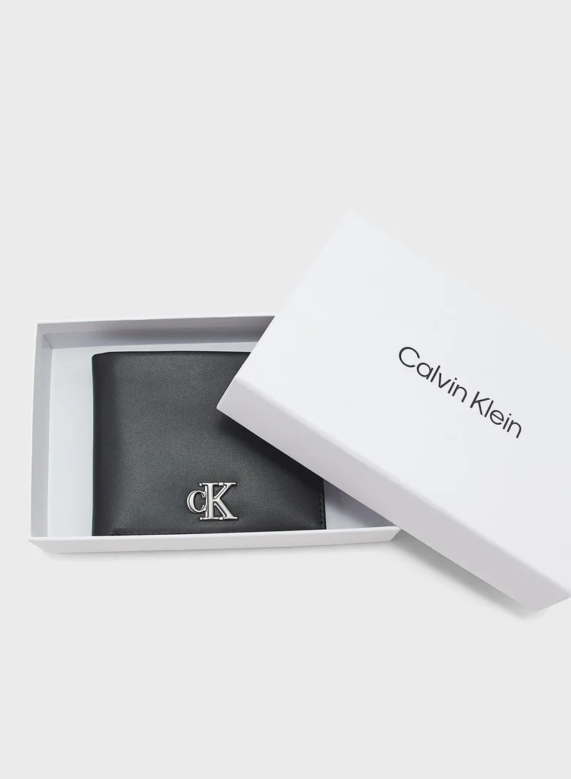 CALVIN KLEIN Logo Bi-Fold Wallet