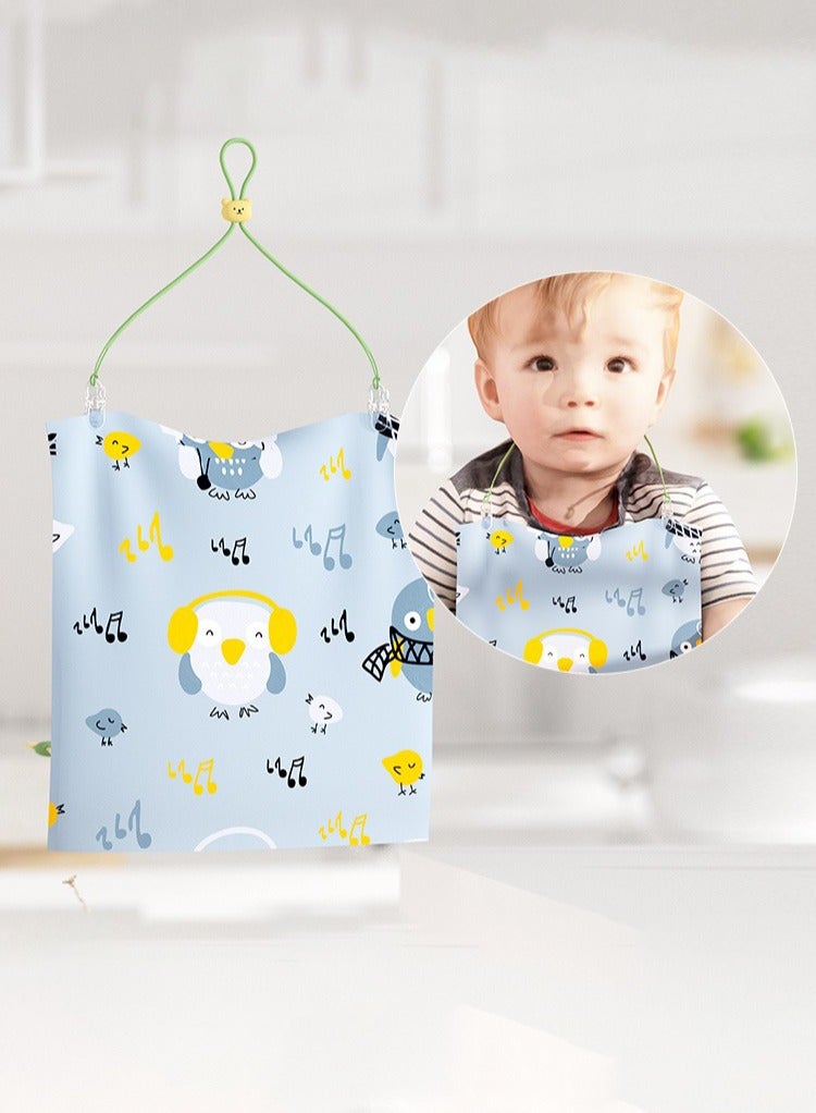 Pacifier Clips For Babies Subtle Soft-ended Clip Cloth and tissue paper Holder  for baby feeding  - Image 1