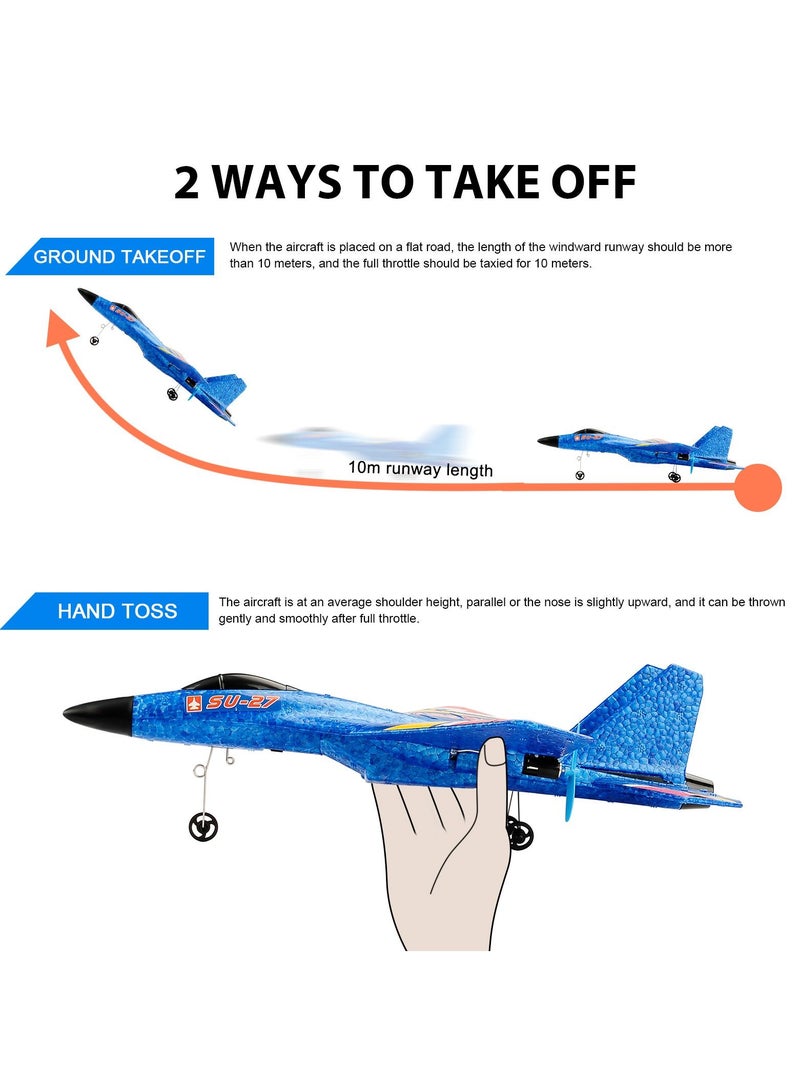 AROAQ Remote Control Aircraft RC Aircraft Toy Prevent Damage Smart Soft Foam Gyroscope for Daily Play Children Toys Gifts - Image 5