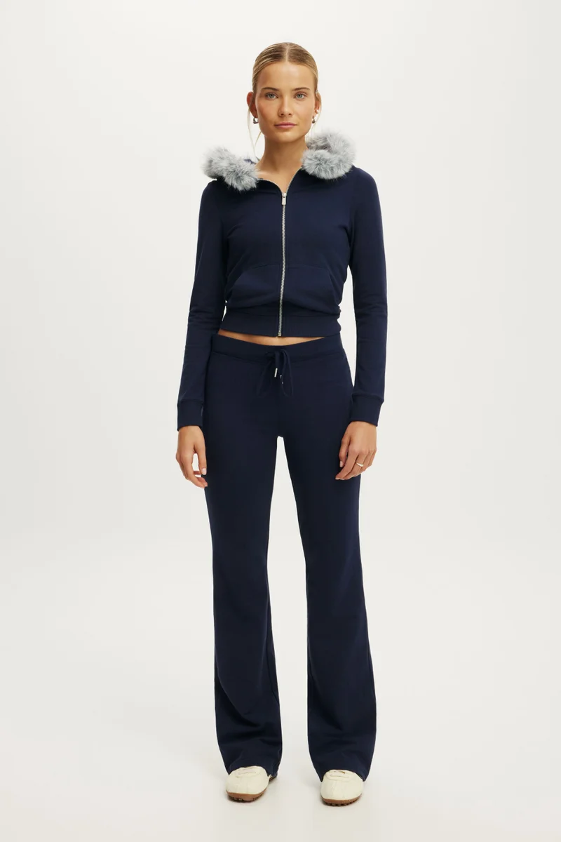 بودي Sculpt Fleece Bootleg Sweatpant